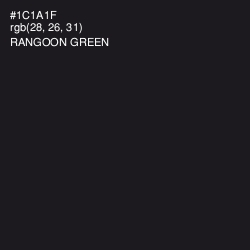 #1C1A1F - Rangoon Green Color Image
